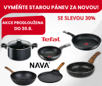 Akce vyměň starou pánev za novou je prodloužena!