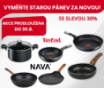 Akce vyměň starou pánev za novou je prodloužena!